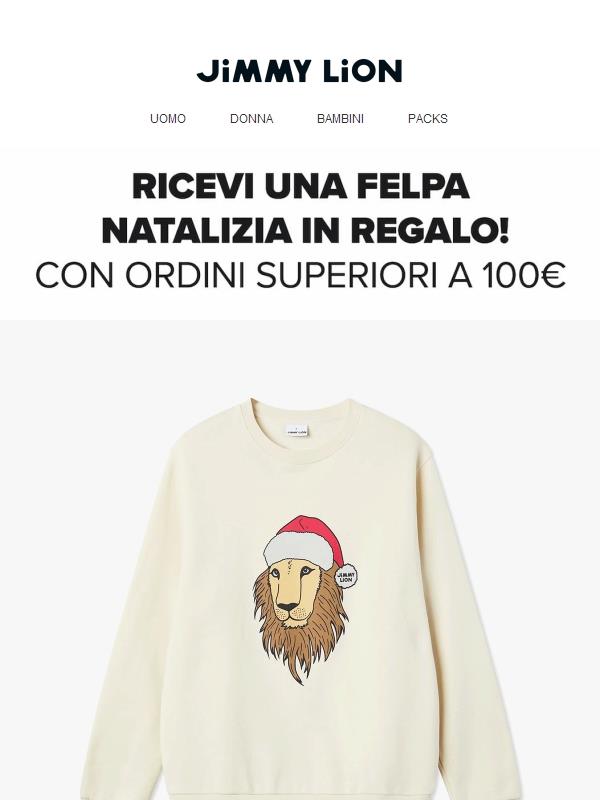 La tua felpa natalizia IN REGALO 🎁
