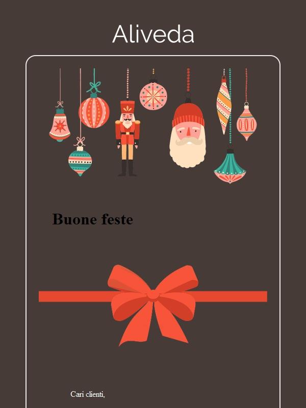 Chiusura natalizia: ordini elaborati dal 7 gennaio 🎄