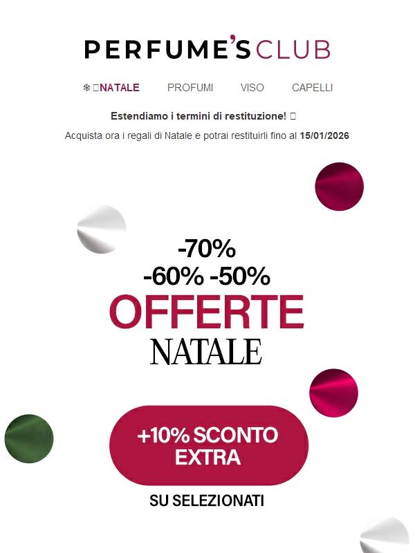 Sconti di Natale 🌟