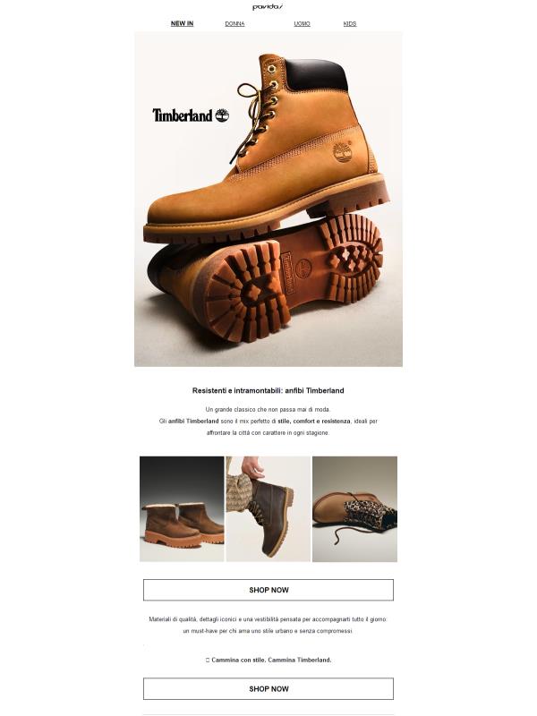 Iconici, resistenti, intramontabili: anfibi Timberland