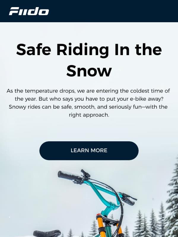 Thinking of Parking Your E-Bike for Winter? 🤔