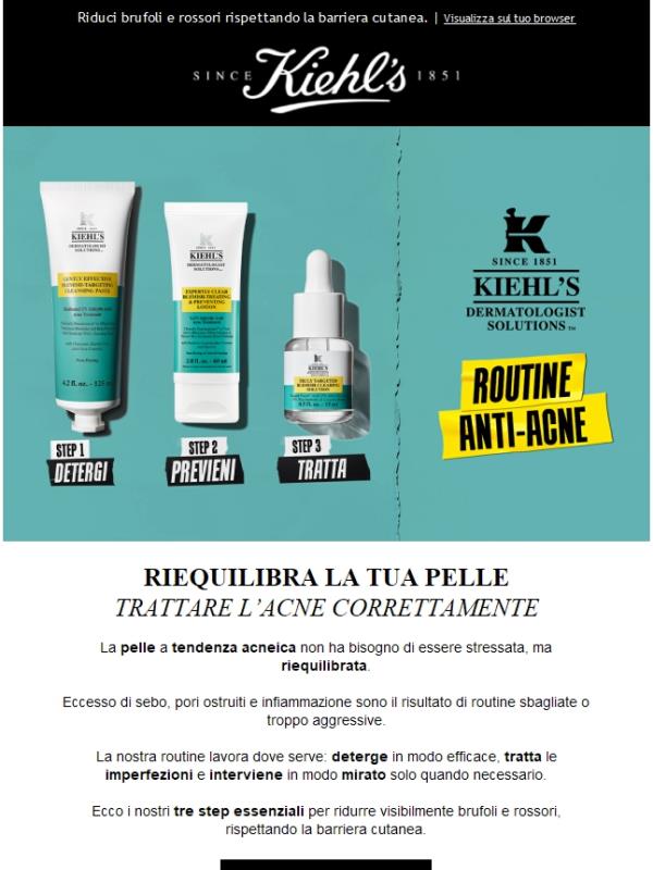 La routine anti-acne spiegata bene