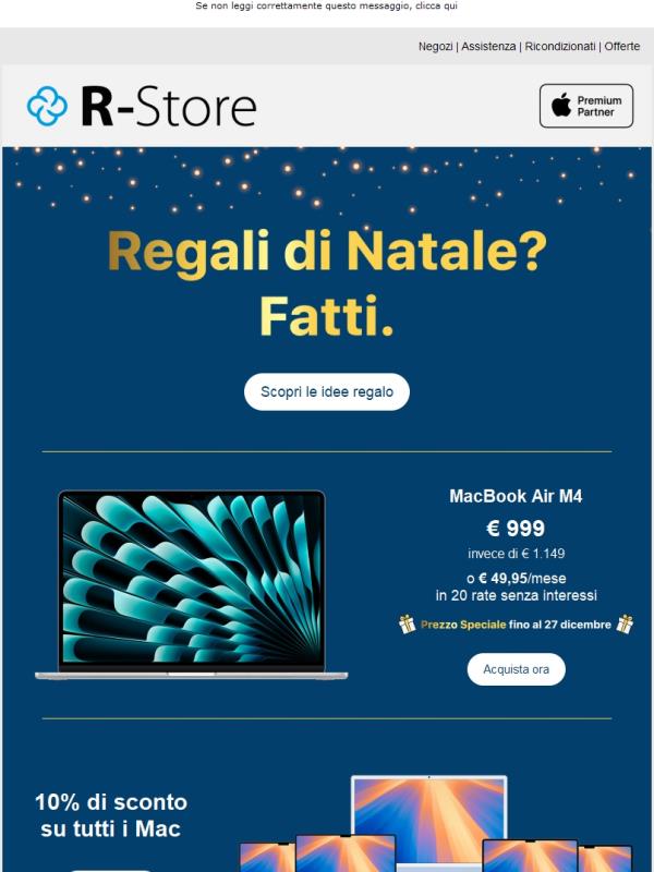 Niente panico: il regalo di Natale è qui!