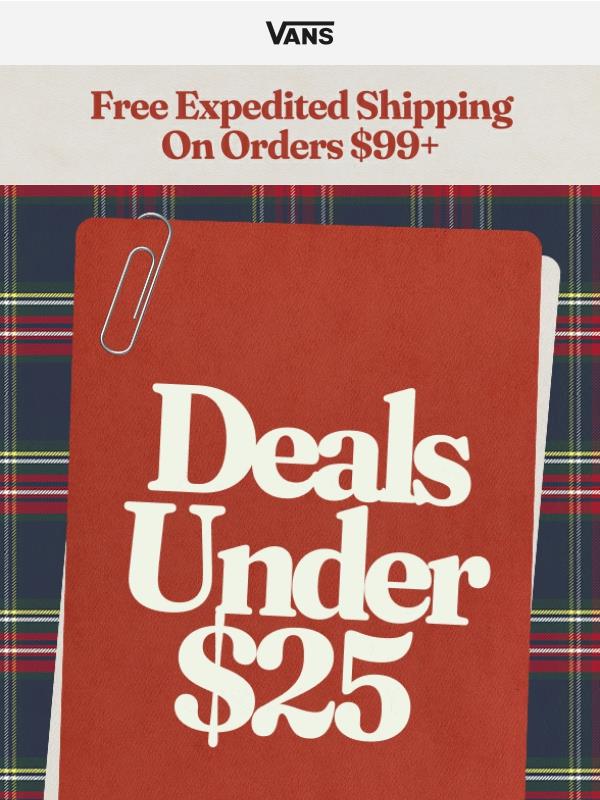 May we recommend these deals?