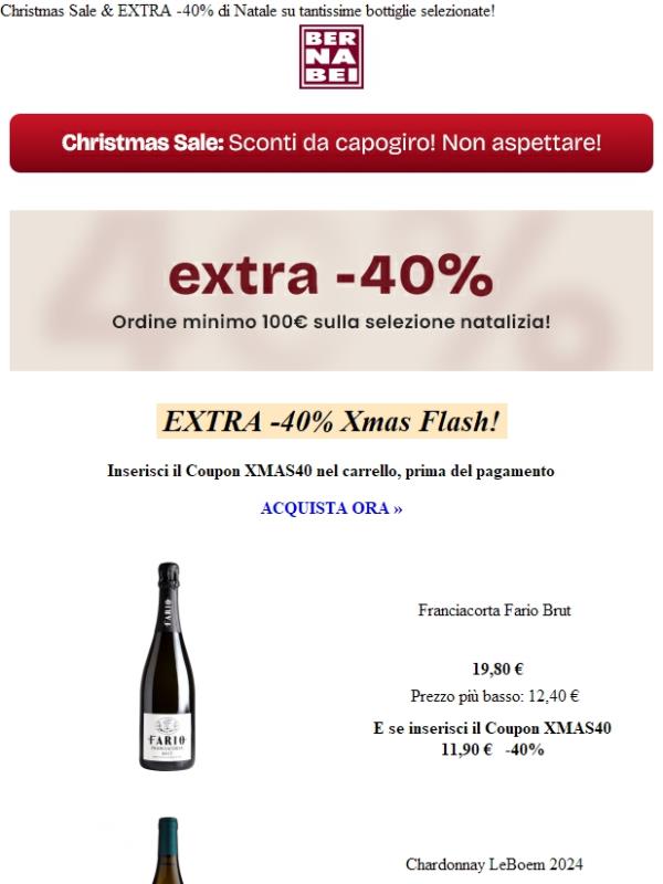 EXTRA -40% 🎢 Occasioni da urlo!