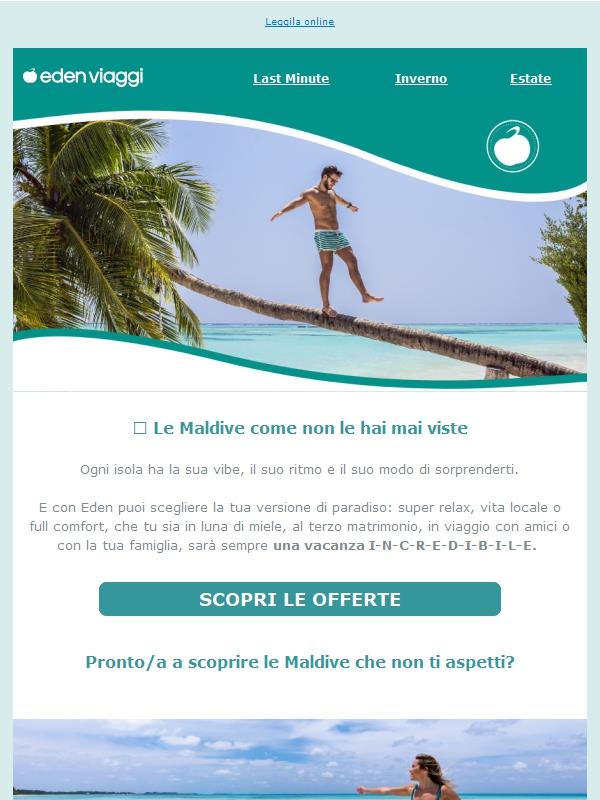 Le Maldive che non ti aspetti con Eden Viaggi