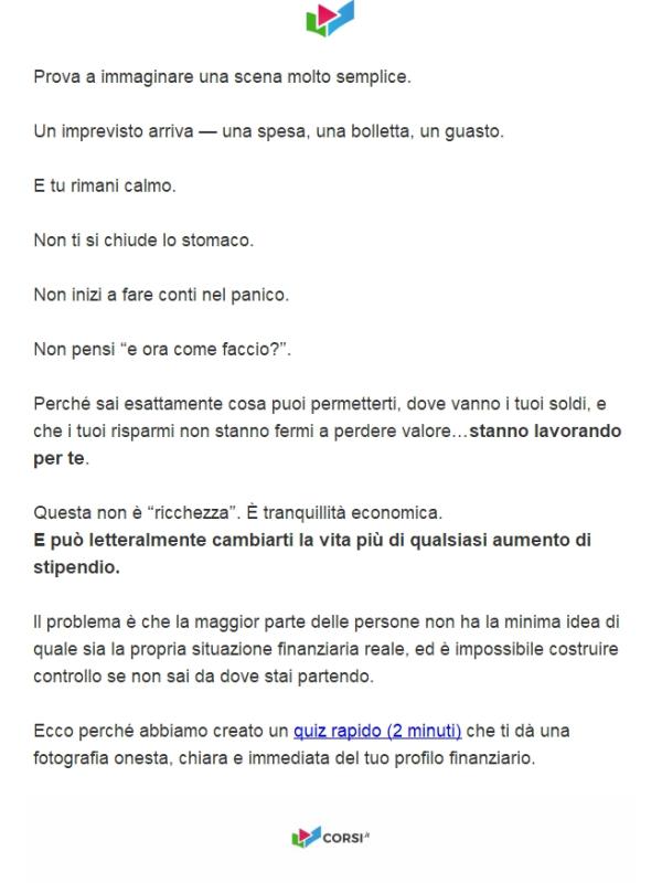 Com’è la vita quando i soldi non fanno più paura?