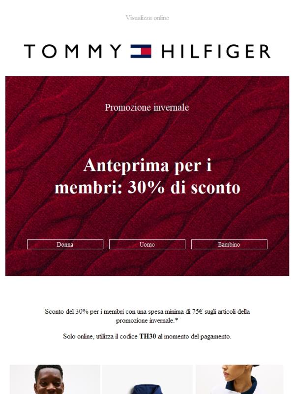 -30%: l'anteprima per i membri continua.
