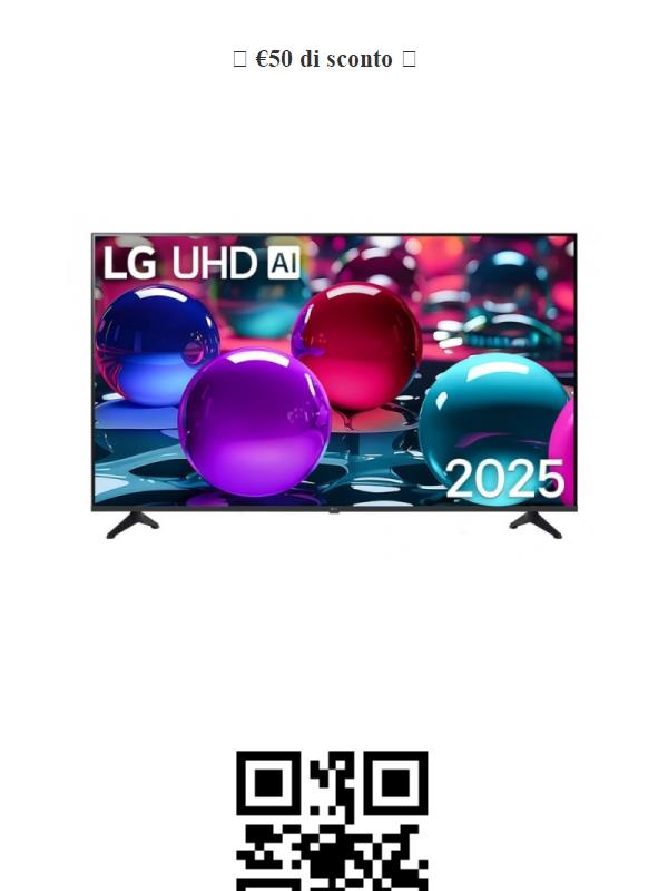 🌟 Offerta Imperdibile: LG 43