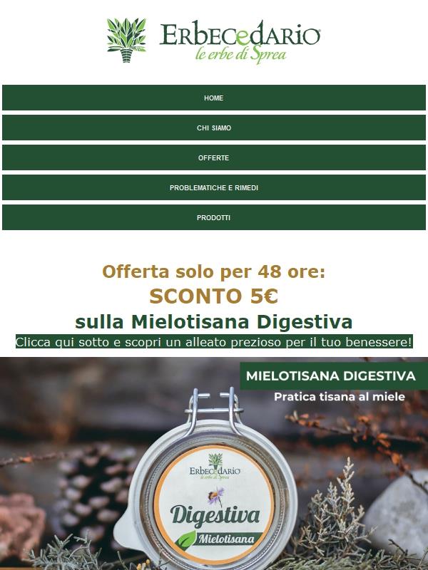 Pronto per pranzi e cenoni? Fai scorta di Mielotisana Digestiva 🍯