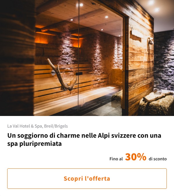 Un soggiorno di charme nelle Alpi svizzere con una spa pluripremiata