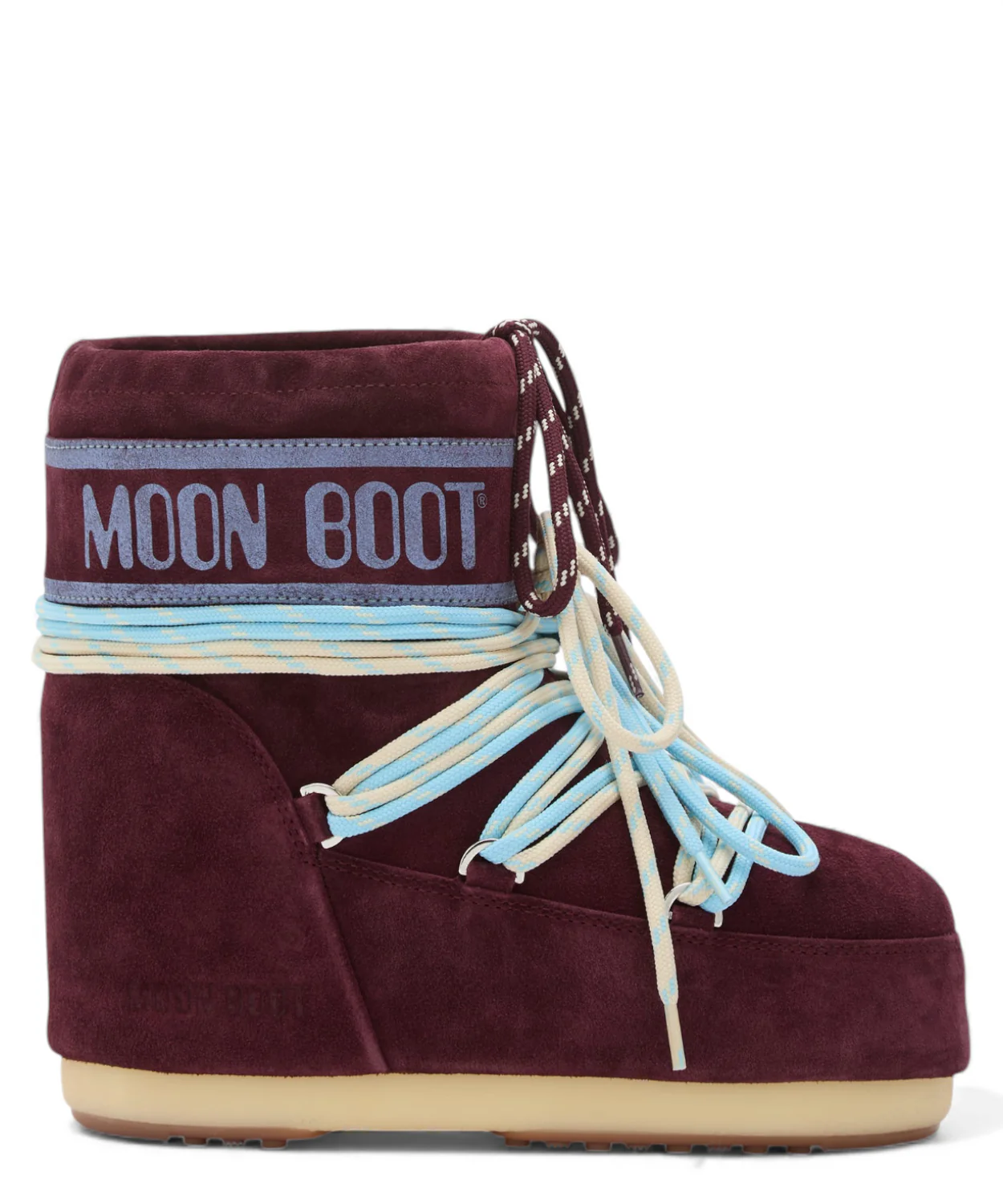 Image of Stivale Moon Boot Icon Low in Pelle Scamosciata