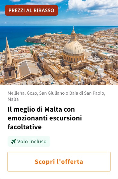 Il meglio di Malta con emozionanti escursioni facoltative