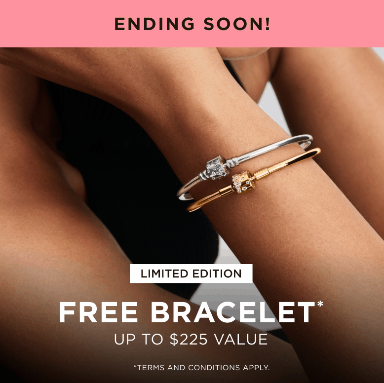Unlock a free bracelet – with $145+.