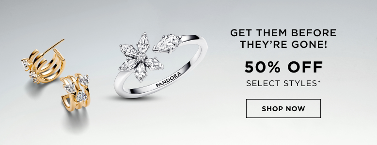 50% off select styles