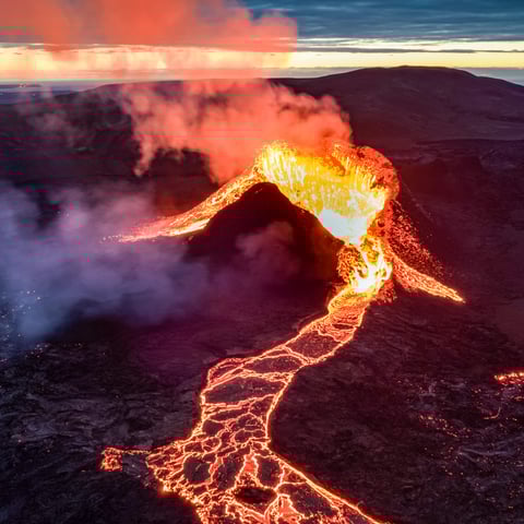 Activity image: Da Reykjavik: Tour in elicottero della Nuova Area Vulcanica