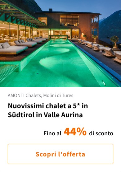 Nuovissimi chalet a 5* in Südtirol in Valle Aurina