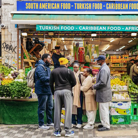 Activity image: Tour gastronomico africano e caraibico di Obi a Brixton