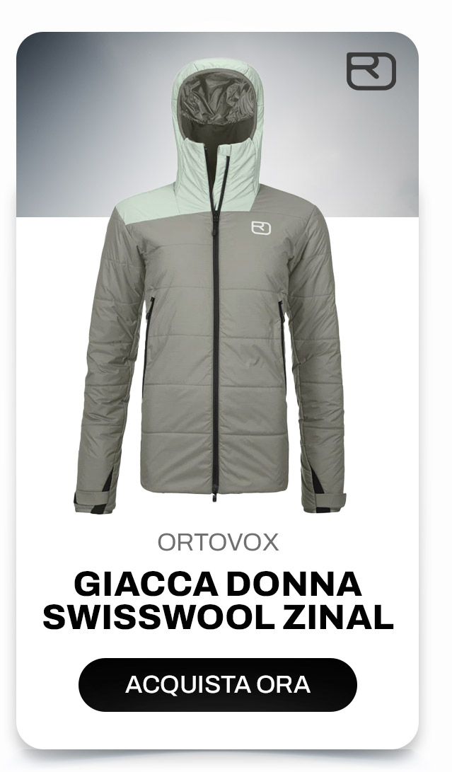 Giacca donna Swisswool Zinal