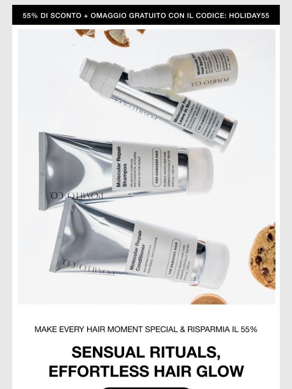 Holiday Glow, 55 % di sconto + goodie,