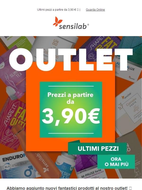 Esplora il nostro OUTLET: sconti eccezionali!🎁