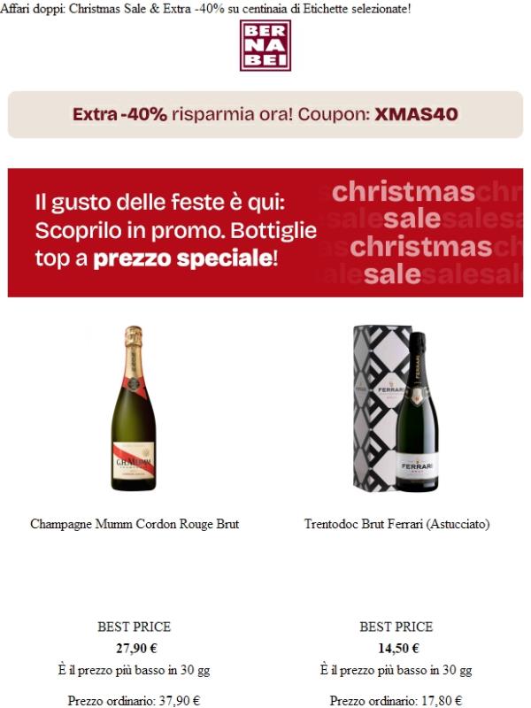 Le migliori occasioni Xmas 🎄 + Extra -40%