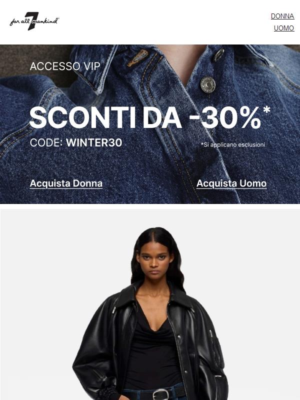 Accesso VIP | Da -30%