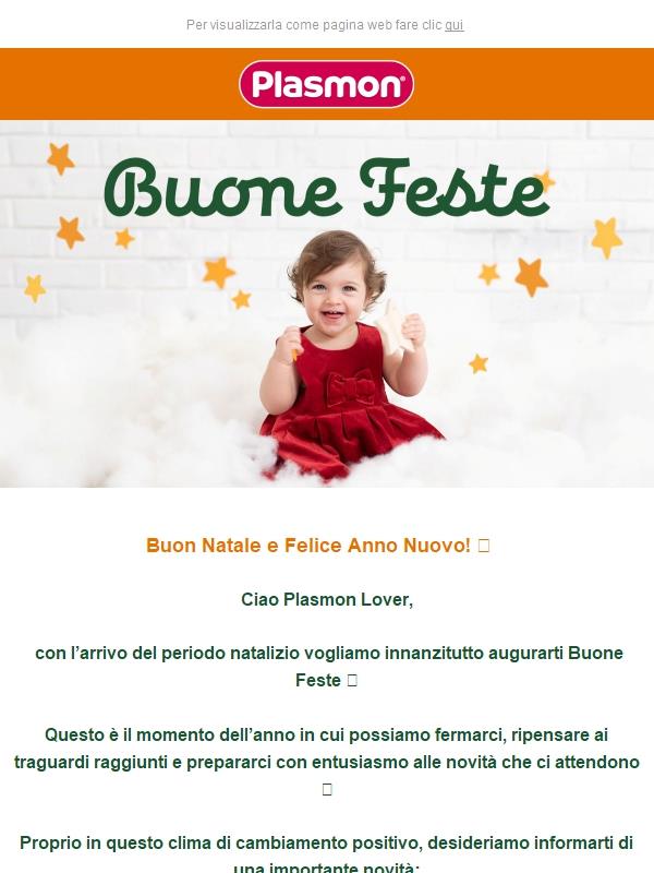 Buone Feste da Plasmon 🎄✨