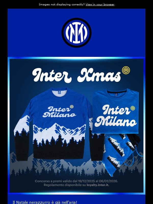 Team maglione o team pigiama? Scoprilo con Inter Xmas 🎄