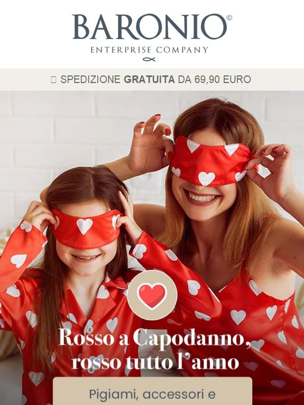 ❤️ Rosso a Capodanno, rosso tutto l’anno