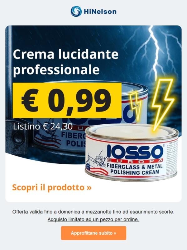 ⚡️ Offerta fino a mezzanotte