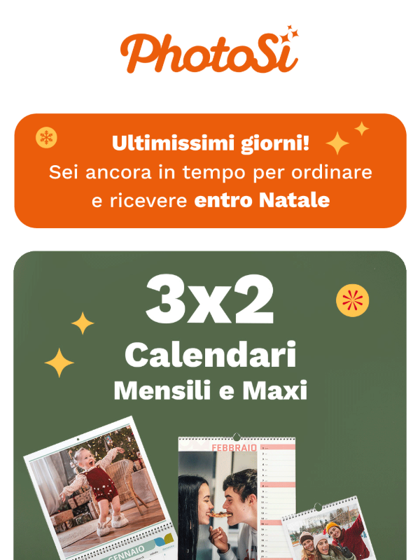 3X2 sui Calendari ⚡