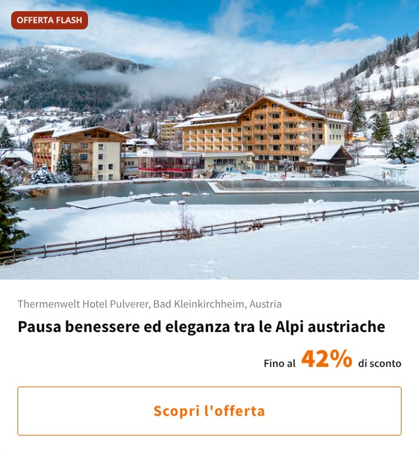 Pausa benessere ed eleganza tra le Alpi austriache