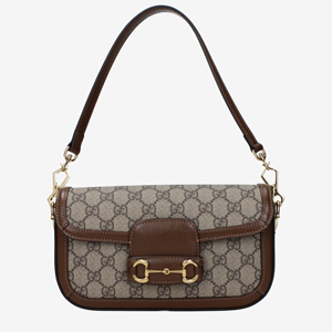 Gucci Handbags Women Fabric Beige/Ebony