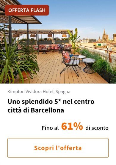 Uno splendido 5* nel centro città di Barcellona