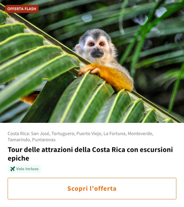 Tour delle attrazioni della Costa Rica con escursioni epiche