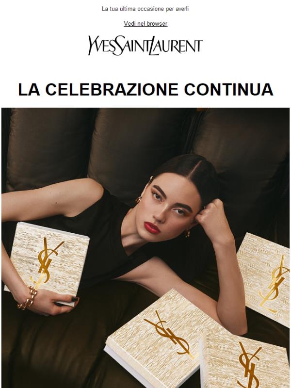 Concludi l'anno con YSL Beauty