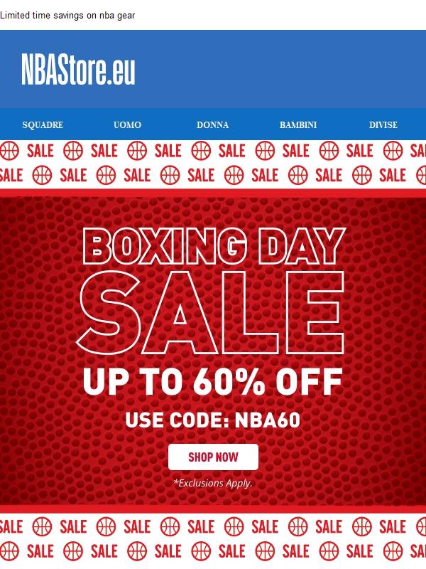 Boxing day deals: up to 60% off