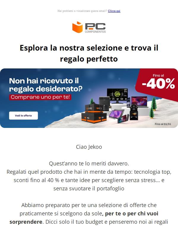 Trova il regalo perfetto senza complicarti la vita