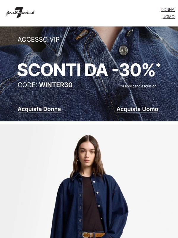 Accesso VIP | Da -30%