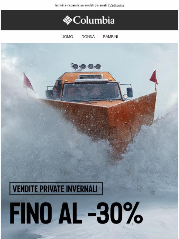 VENDITE PRIVATE: fino al -30% SUBITO 🔥