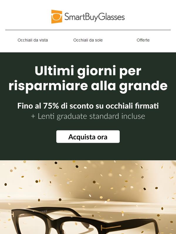 Grandi risparmi per fine anno
