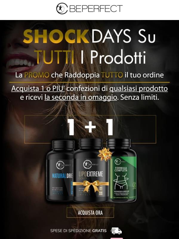 🔥 Hai mangiato? Bene. Ora raddoppiamo.