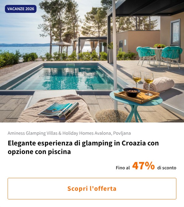 Elegante esperienza di glamping in Croazia con opzione con piscina