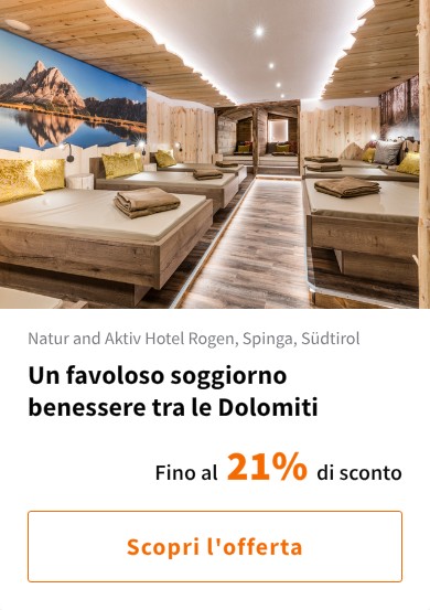 Un favoloso soggiorno benessere tra le Dolomiti