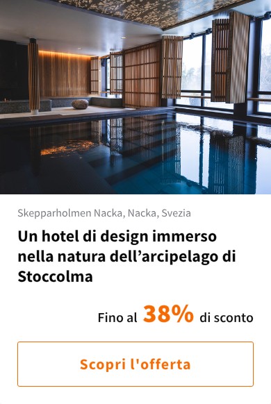 Un hotel di design immerso nella natura dell%27arcipelago di Stoccolma