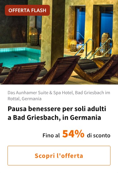 Pausa benessere per soli adulti a Bad Griesbach, in Germania