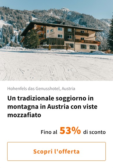 Un tradizionale soggiorno in montagna in Austria con viste mozzafiato