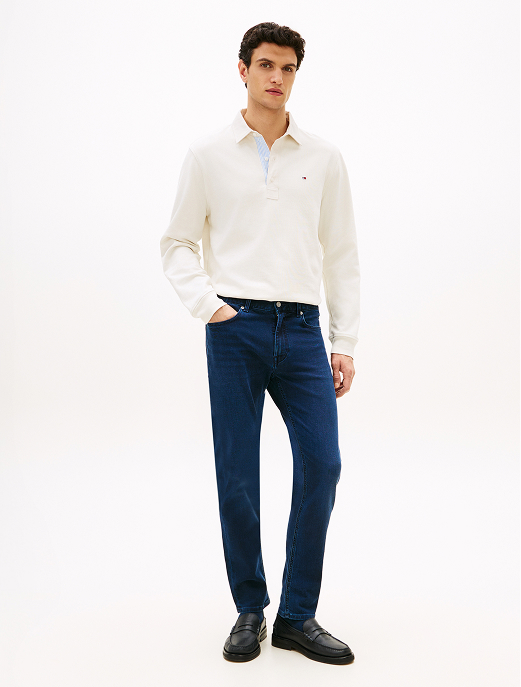 Jeans Bleecker slim fit con scoloriture
