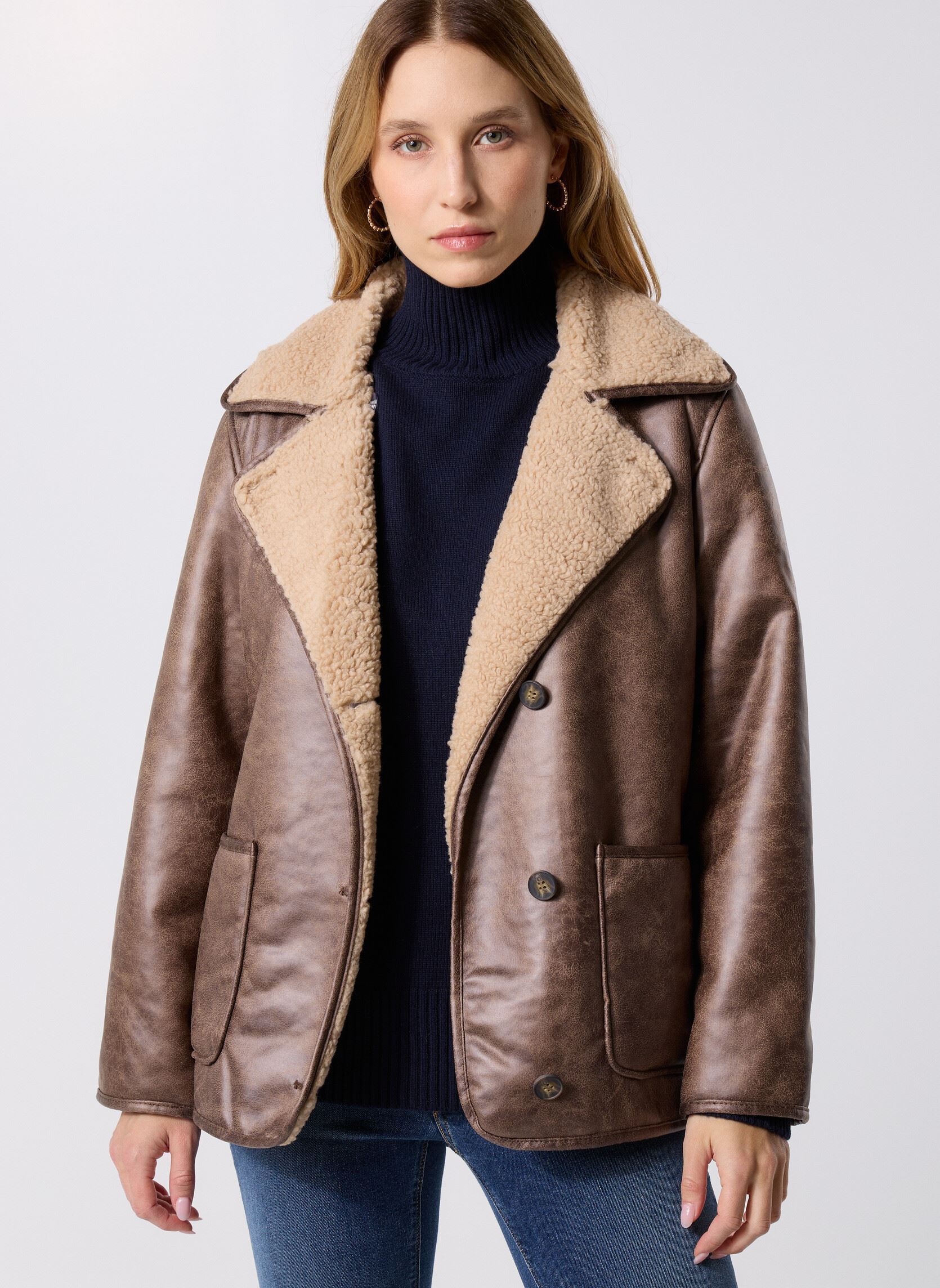 B-Young Cappotti BYASANNE JACKET 3 donna marrone